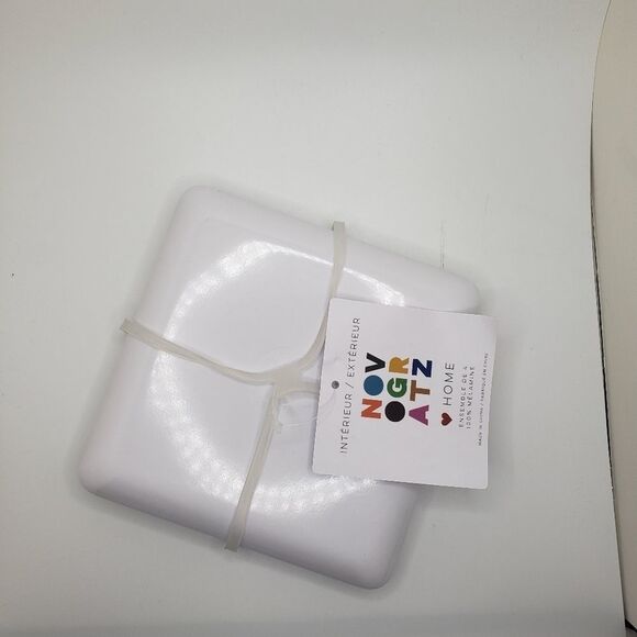 Gnome appetizer patriotic plates set melamine 4th of July - Picture 4 of 7